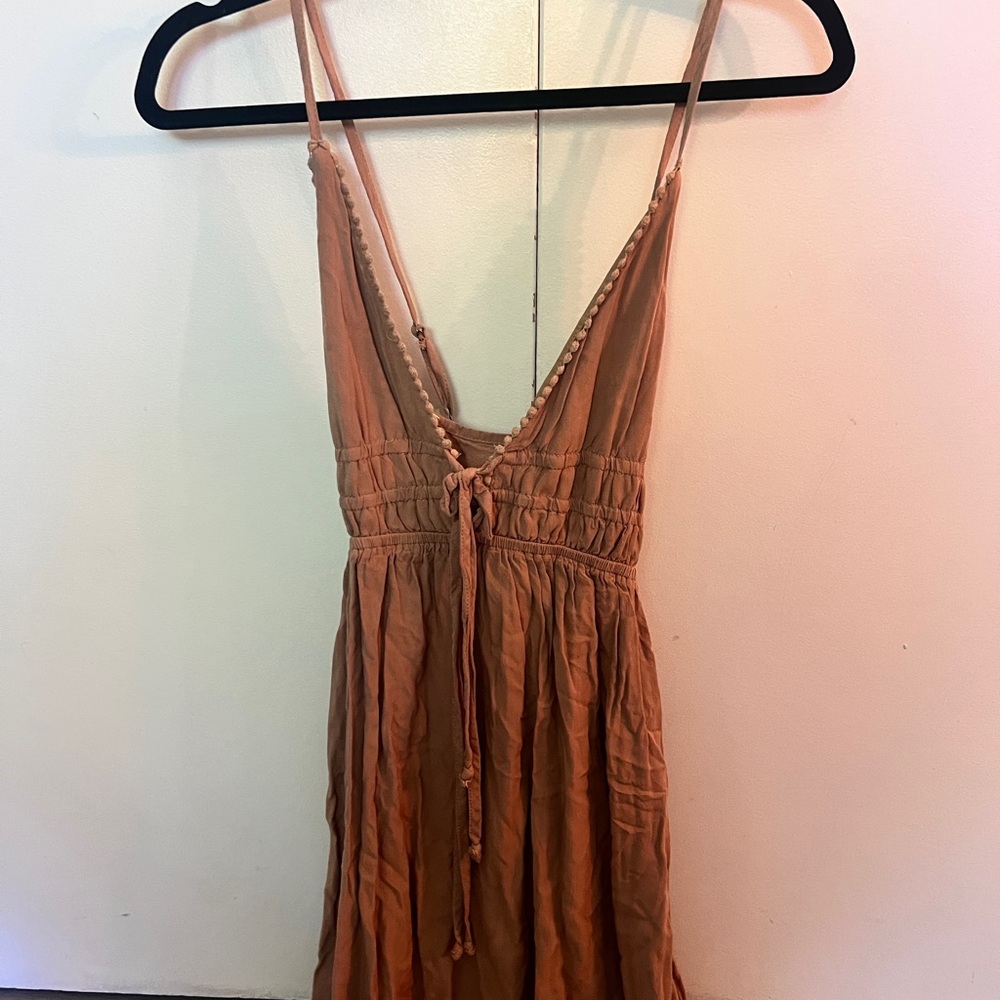 Wild Fable Peach Midi Dress